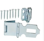 Everbilt 3 Inch Double Hinge Safety Hasp For Cabinet Gate Door Tool Box 15128. Fixed Price $12.00.