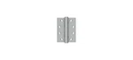 Deltana SS4030BU32D 4" X 3" Square Corner Hinge Brushed Stainless Pair. Fixed Price $34.05.