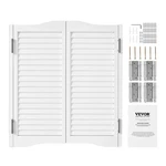 Vevor 32"X36" Double Saloon Swinging Cafe Doors Pine Wood W/ Hinges White. Fixed Price $65.94.