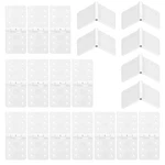 Zelphvt 20 Pcs Plane Hinges, Remote Control Aircraft Parts.... Fixed Price $7.96.