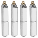 Pack 4-1/4" Weld On Bullet Hinges With Grease Zerk 304 Stainless Steel Heav.... Fixed Price $29.50.