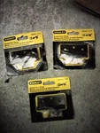 *3PACK* Stanley 3-1/2" Black Finish Screen Door Hinge W/brass Pin & Hardware. Fixed Price $11.98.