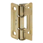 Prime-line Brass-plated Steel Door Hinge 2-1/8" Long 4 Holes Hardware Incl. Pk. Fixed Price $11.99.