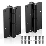 Sankins 53/4" Adjustable Self Closing Aluminum Gate Hinges, Heavy Duty H.... Fixed Price $48.80.