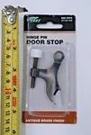 Fast Grip Antique Brass Finish Hinge Pin Door Stop GF159-046. Fixed Price $5.00.