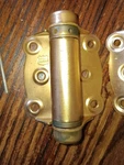 Nos - Pair 3" Bommer Spring Screen Door Hinge No. 2000 W/ Screws. Fixed Price $39.99.