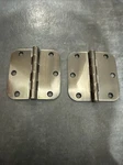 House Guard Antique Brass 3.5" X W 5/8 Radius Round Door Hinge Interior. Fixed Price $19.80.