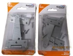 Lot Of New National Hardware Light Hinges 4" Zinc Plated Total (2). Fixed Price $12.00.