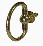 The Hillman Group 122222 Round Screw Ring Hanger, 1/8-INCH, Brass Plated. Fixed Price $20.00.