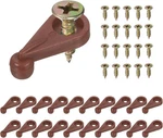 Uxcell 20SET Glass Retainer Clips Kit, 1 Inch Plastic Cabinet With. Fixed Price $11.65.
