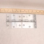 (2-PK) Richelieu Hardware Full Mortise Butt Hinge Brushed Chrome 3-1/2" X. Fixed Price $7.79.