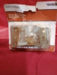 New Gate House Cafe Door Hinge, Brass Finish, #0040625. Fixed Price $15.50.