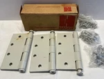 3X Hager Door Hinges 1279 Full Mortise Ball Bearing 4.5" Us P 600. Fixed Price $10.50.