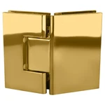 C.r. Laurence V1E045BR Crl Polished Brass Vienna Series 135 Degree Glass-to. Fixed Price $86.11.