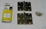 Stanley 3-1/2" Residential Door Hinge, Polished Brass. Fixed Price $13.95.
