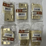 Gatehouse Door Hinges Satin Brass Square Edge Lot Of 6 # 0308905. Fixed Price $17.89.