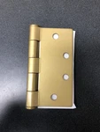 Emtek 92015US4 4.5" Square Mortise Hinge Pair - Satin Brass. Fixed Price $14.51.