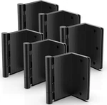 Matte Black Ball Bearing Door Hinges 3.5" - 6 Pack, Easy Installation. Fixed Price $99.99.