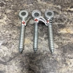 National Hardware N131227 296BC 5/8" X 5" Screw Eye Zinc Plated Finish Pack Of. Fixed Price $15.95.