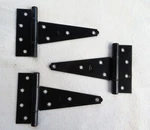 3 Black Hd 6" Strap Hinges Fence Gate Barn Shed Door. Fixed Price $19.95.