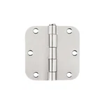 Probrico Interior Door Hinges Brushed Nickel, 3.5 X Inch Rounded. Fixed Price $80.47.