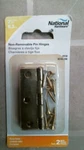 National Hardware N146-290 2-1/2" Non-removable Pin Hinge Brass Finish, Fs. Fixed Price $10.00.