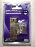 Hillman Fixed Pin Door Hinges 1/2 Square Edge - Pack Brass #851733 New. Fixed Price $8.00.