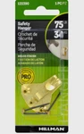 Hillman Anchorwire Brass-plated Gold Steel Safety Hanger 75 Lb. Pk 122390. Fixed Price $9.99.