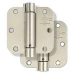 Miseno MDH3572 3-1/2 X Spring Hinge 5/8" Radius Corner Door Nickel. Fixed Price $38.49.