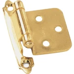Laurey 28737 No Inset Face Mount Self-closing Cabinet Hinge, Polished Brass, .... Fixed Price $10.49.