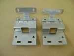 Rpc 374-26D Overlay Hinge 5 Knuckle For 3/4 Dull Chrome Lot Of. Fixed Price $14.00.