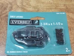 Everbilt 2-3/4" X 1-1/2" Oil-rubbed Bronze Chest Latches (2 Pack). Fixed Price $6.97.