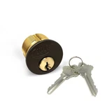 Premier Lock MS03B 1" Mortise Cylinder SC1 Solid Brass Oil Rubbed Bronze Finish. Fixed Price $14.95.