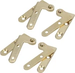 Tulead 4PCS Door Pivot Hinges L-shape Hidden Copper 180 Degr. Fixed Price $18.95.