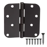 18 Pack Of Door Hinges Oil Rubbed Bronze - 4X4 Inch Interior. Fixed Price $39.33.