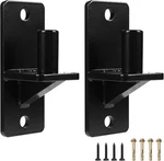 Wall Mount Gate Hinges, Black Farm Hinge, 2 Pack Chain Link Fence. Fixed Price $27.99.