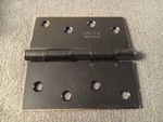 Ten Packs Emtek 9101410B 4" X Bronze Plain Bearing Hinges, 20 Total. Fixed Price $200.00.