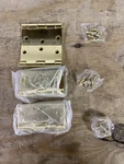 Deltana S33U3-R 3" Square Corner Plain Bearing Mortise Hinge, Lot 3X *read*. Fixed Price $19.99.
