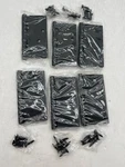 Miseno MDH4023BK X Plain Bearing Square Corner Door Hinge Black Lot Of 6. Fixed Price $20.69.