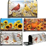 4 Pcs Cardinal Summer Autumn Winter Red Birds Mag. Fixed Price $29.11.