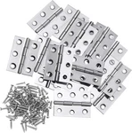 Boao 16 Pieces Small Door Hinges Stainless Steel 2 INCH(3100 Lb.), Silver. Fixed Price $13.35.