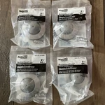 (4) Wall Door Stops National Hardware N829-276 2-1/2" Satin Chrome Lot. Fixed Price $14.99.