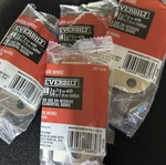 Lot Of 10 Everbilt 3" X 5/8" Radius Satin Nickel Finish Door Hinges. Fixed Price $12.00.