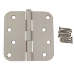 Warwick 15 Pack 4" Door Hinges 5/8" Radius Corner Satin Nickel DA3014SN. Fixed Price $48.48.