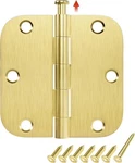 Door Hinges Satin Brass - 30 Pack 3.5 X Inch With 5/8" Radius Interior An.... Fixed Price $57.59.