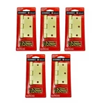 Pcs Everbilt 216704 Satin Brass Finish Door Hinge 3-1/2 X In, 15512. Fixed Price $15.20.
