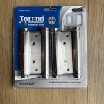 Toledo Double Action Stainless Steel Hinges Set Of 4"X1.5 Mm Heavy Duty. Fixed Price $38.97.