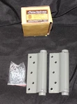 S. Parker Hardware Pair 6" Spring Hinge Full Mortise Template Drilled 2029TH6. Fixed Price $29.99.