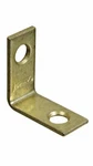 (3) National Hardware N190-819 Bright Brass Black Corner Iron 1X 1/2 In.. Fixed Price $10.99.