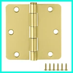 Hinges For Interior Doors 3-PACK X 3.5-INCH, 1/4-INCH Radius St.... Fixed Price $24.26.